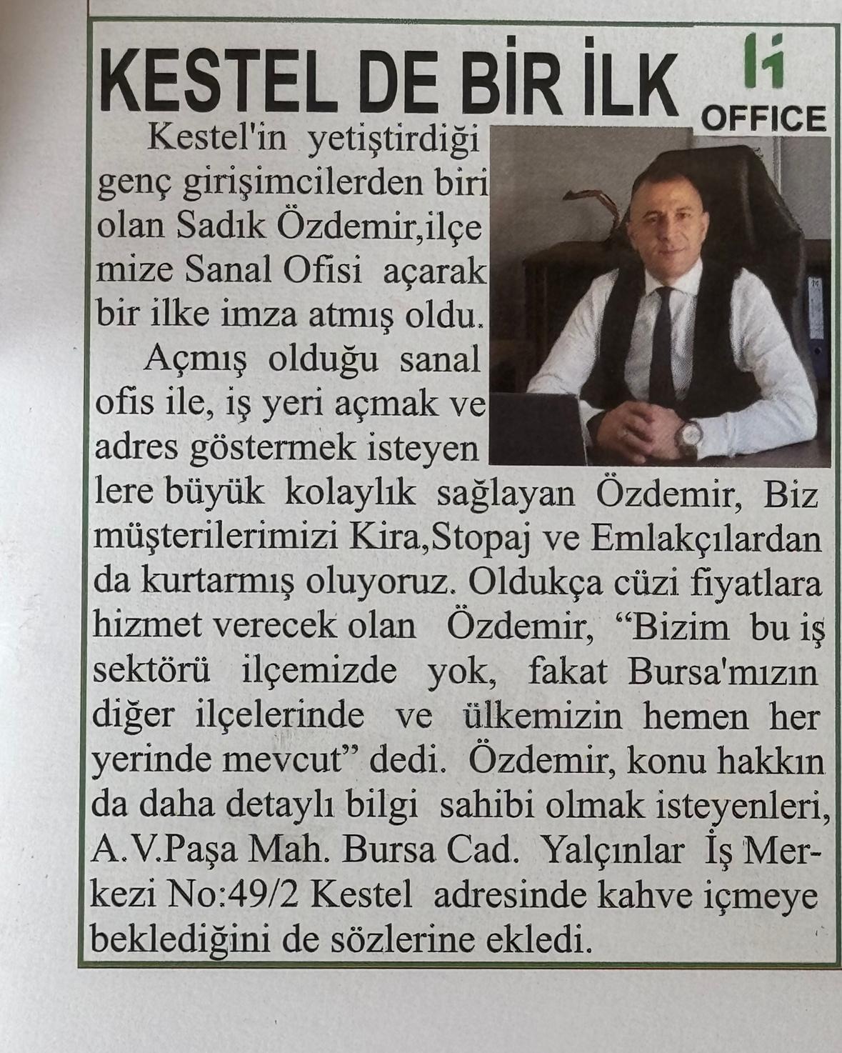 Kestel Yöre Gazetesi